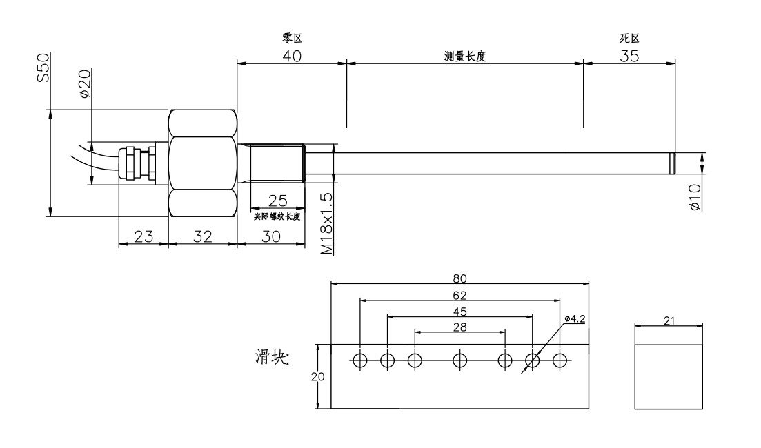 緊湊型位移傳感器